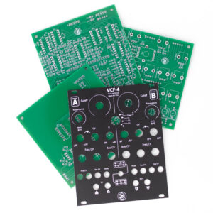 VCF-4 - switched capacitor filter - PCB & Panel